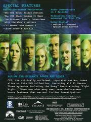 CSI: Crime Scene Investigation: The Complete Third Season CSI: Crime Scene Investigation: The Complete Third Season