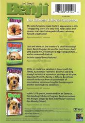 Benji The Ultimate 4 Movie Collection Joe Camp s Benji Ultimate