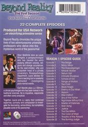 Beyond Reality: The First Season: Disc 1 Beyond Reality: The First Season: Disc 1